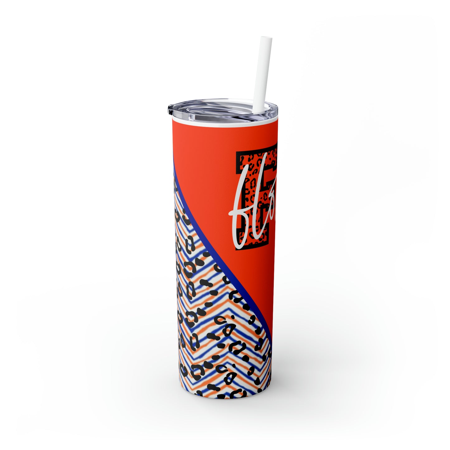 Skinny Tumbler with Straw, 20oz
