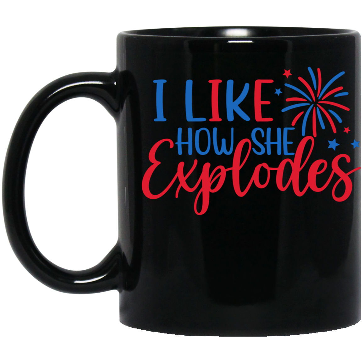 BM11OZ 11 oz. Black Mug