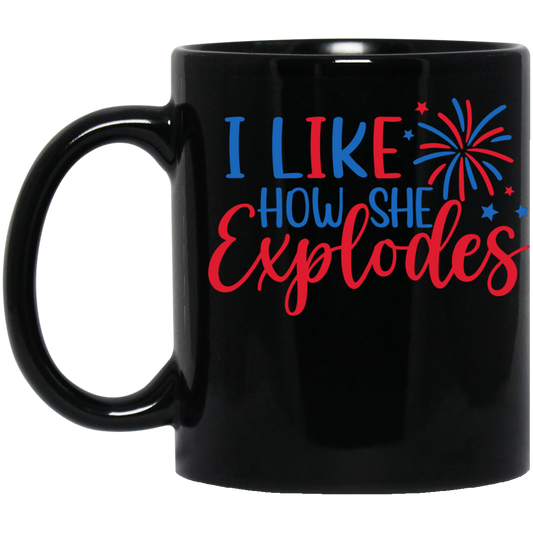BM11OZ 11 oz. Black Mug