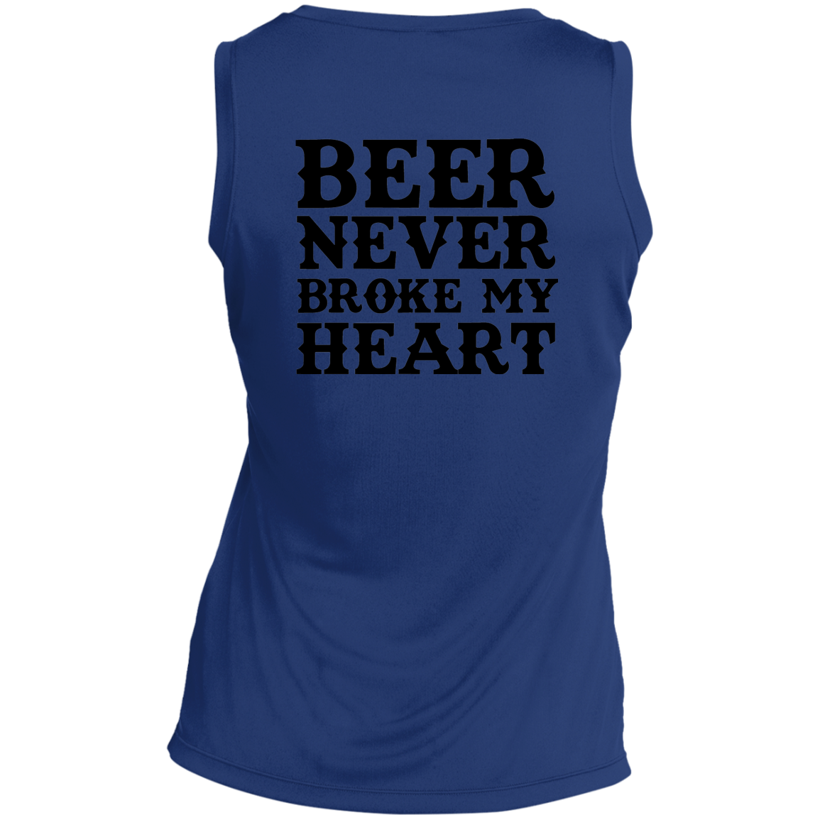 LST352 Ladies' Sleeveless V-Neck Performance Tee