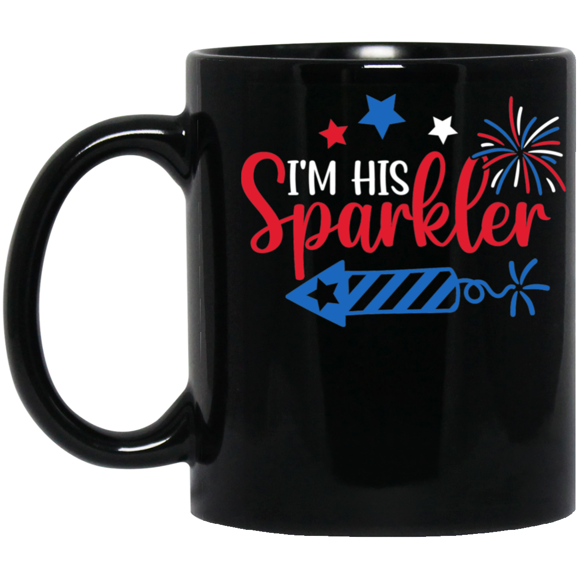 BM11OZ 11 oz. Black Mug