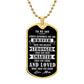 My Son Braver Strong Smarter- Dog Tag