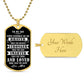 My Son Braver Strong Smarter- Dog Tag