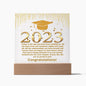 Congratulations-Acrylic Square Plaque