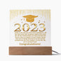 Congratulations-Acrylic Square Plaque