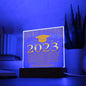 Congratulations-Acrylic Square Plaque