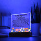 Mother's Day-Acrylic Square Plaque