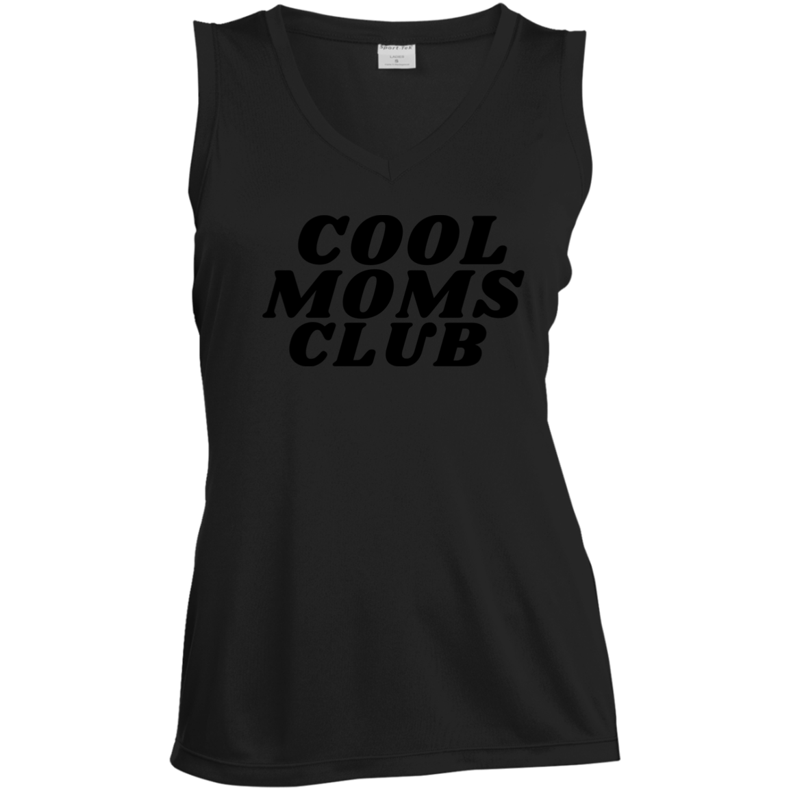 LST352 Ladies' Sleeveless V-Neck Performance Tee