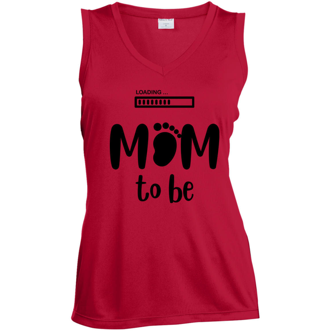 LST352 Ladies' Sleeveless V-Neck Performance Tee