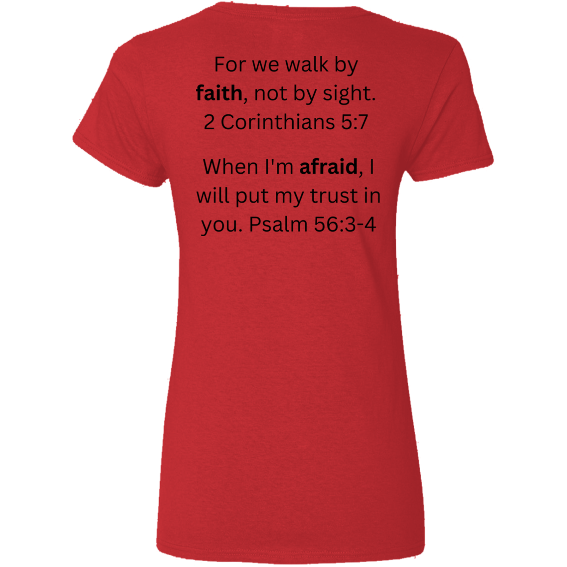 G500VL Ladies' 5.3 oz. V-Neck T-Shirt