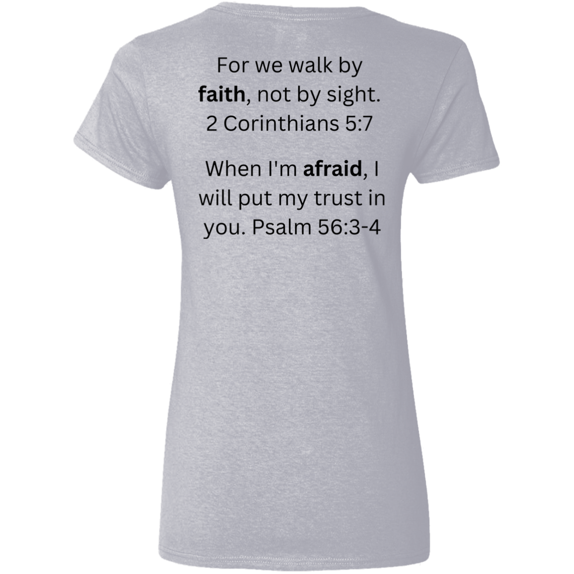 G500VL Ladies' 5.3 oz. V-Neck T-Shirt