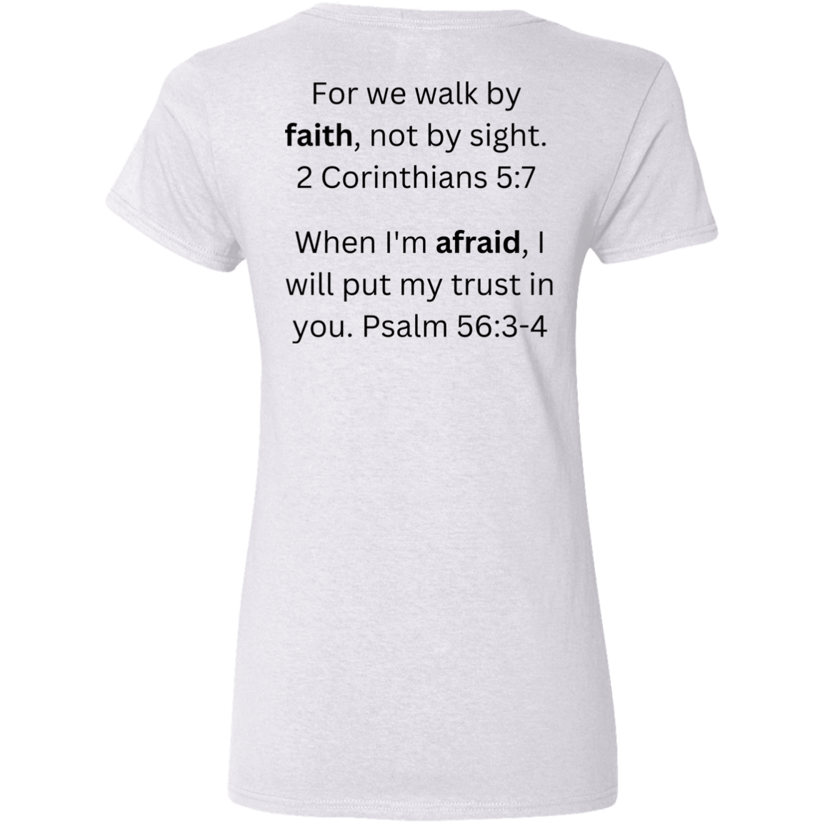 G500VL Ladies' 5.3 oz. V-Neck T-Shirt