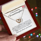 My Amazing Granddaughter |Always & Forever- Interlocking Heart Necklace