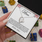 My Beautiful Mom| Thank You- Forever Love Necklace
